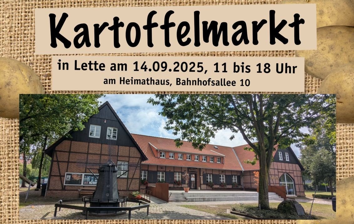 2025 09 14 Kartoffelmarkt Plakat